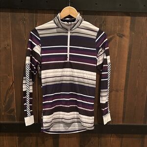 Helly Hansen Quarter Zip Long Sleeve Base Layer Women’s Size M